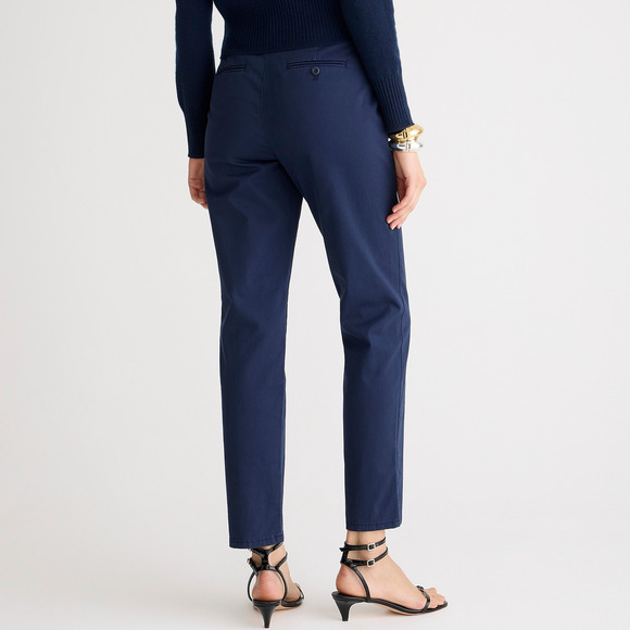 J.Crew Petite Kate straight-leg pant in chino P12 - Picture 2 of 3